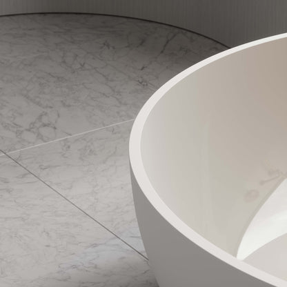 Notion Freestanding Round Stone Bath 1500mm