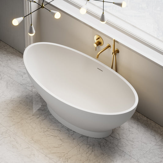Oasis Mini Freestanding Stone Bath 1550mm