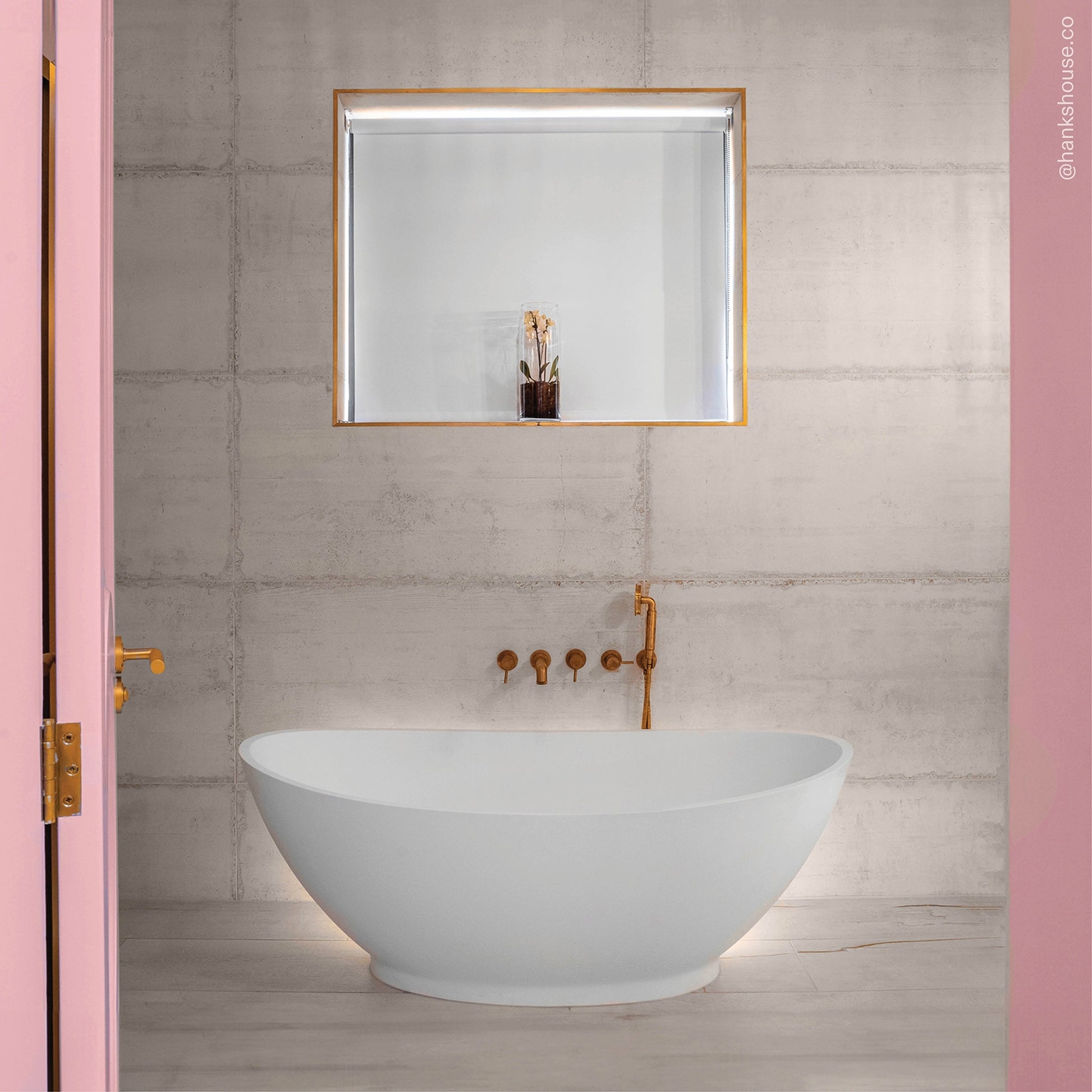 Oasis Mini Freestanding Stone Bath 1550mm