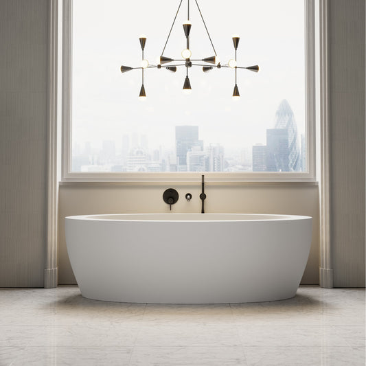 Ocean Freestanding Stone Bath 1900mm