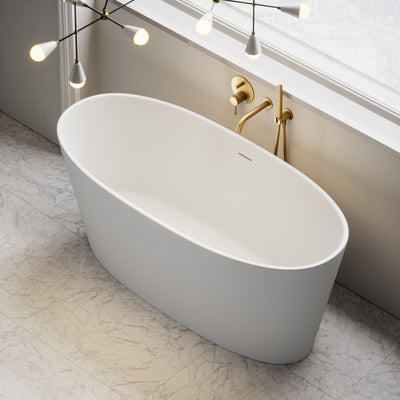 Oval Freestanding Stone Bath 1580mm
