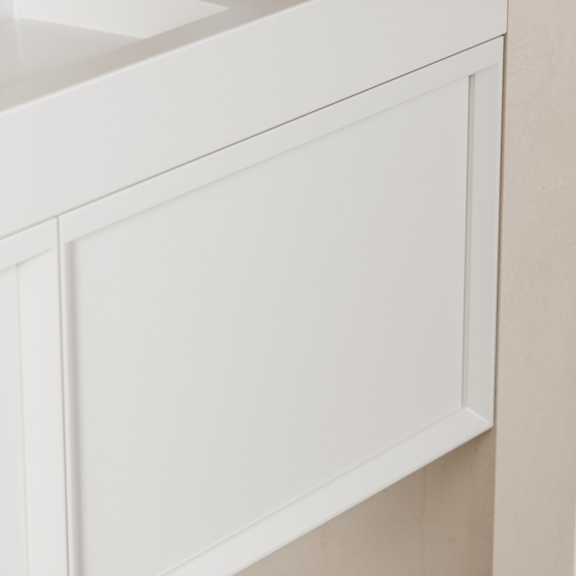 Palermo Matte White Vanity Unit 1200mm