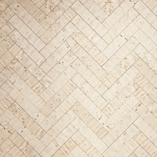 Palma Antique Travertine Stone Wall and Floor Brick Tile