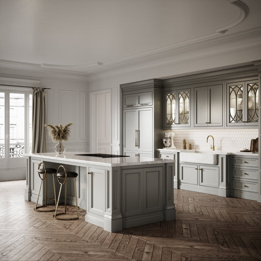 Palmetto Carrara Belfast Marble Polished Kitchen Sink 1000mm