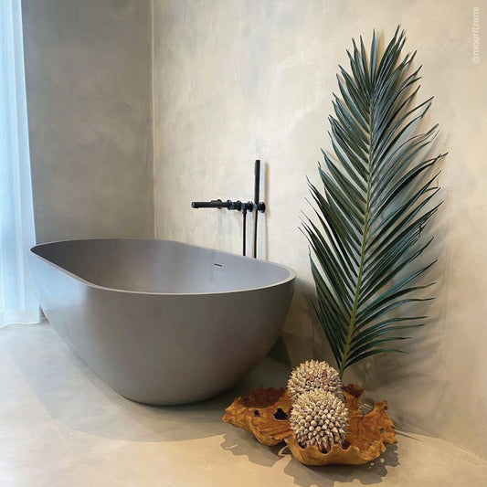 Picasso Clay Freestanding Stone Bath 1780mm