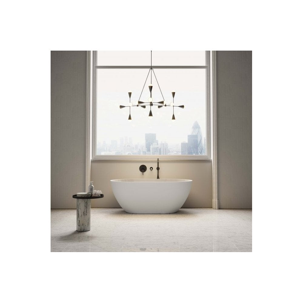 Picasso Compact Freestanding Stone Bath 1400mm