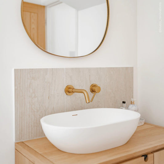 Picasso Countertop Stone Basin 580mm