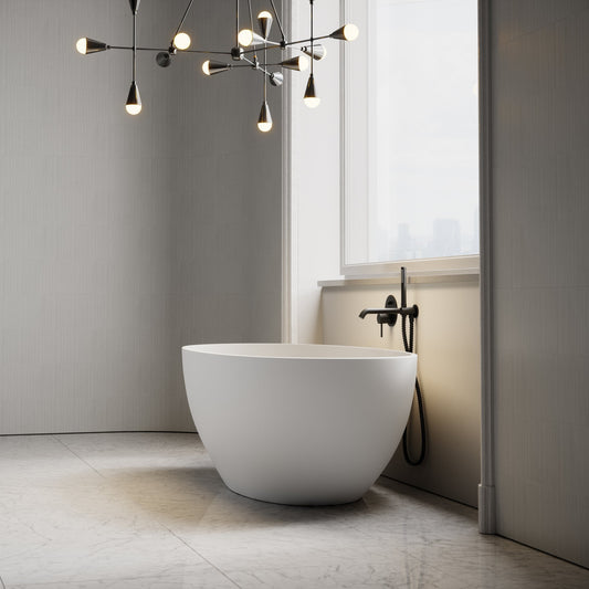 Picasso Freestanding Stone Bath 1650mm