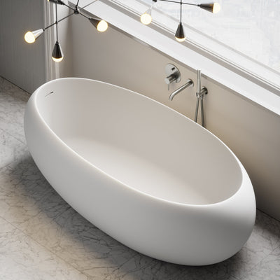 Pod Freestanding Stone Bath 1800mm