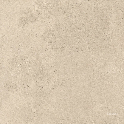 Porcini Beige Natural Stone Porcelain Wall or Floor Tile 600 x 600mm