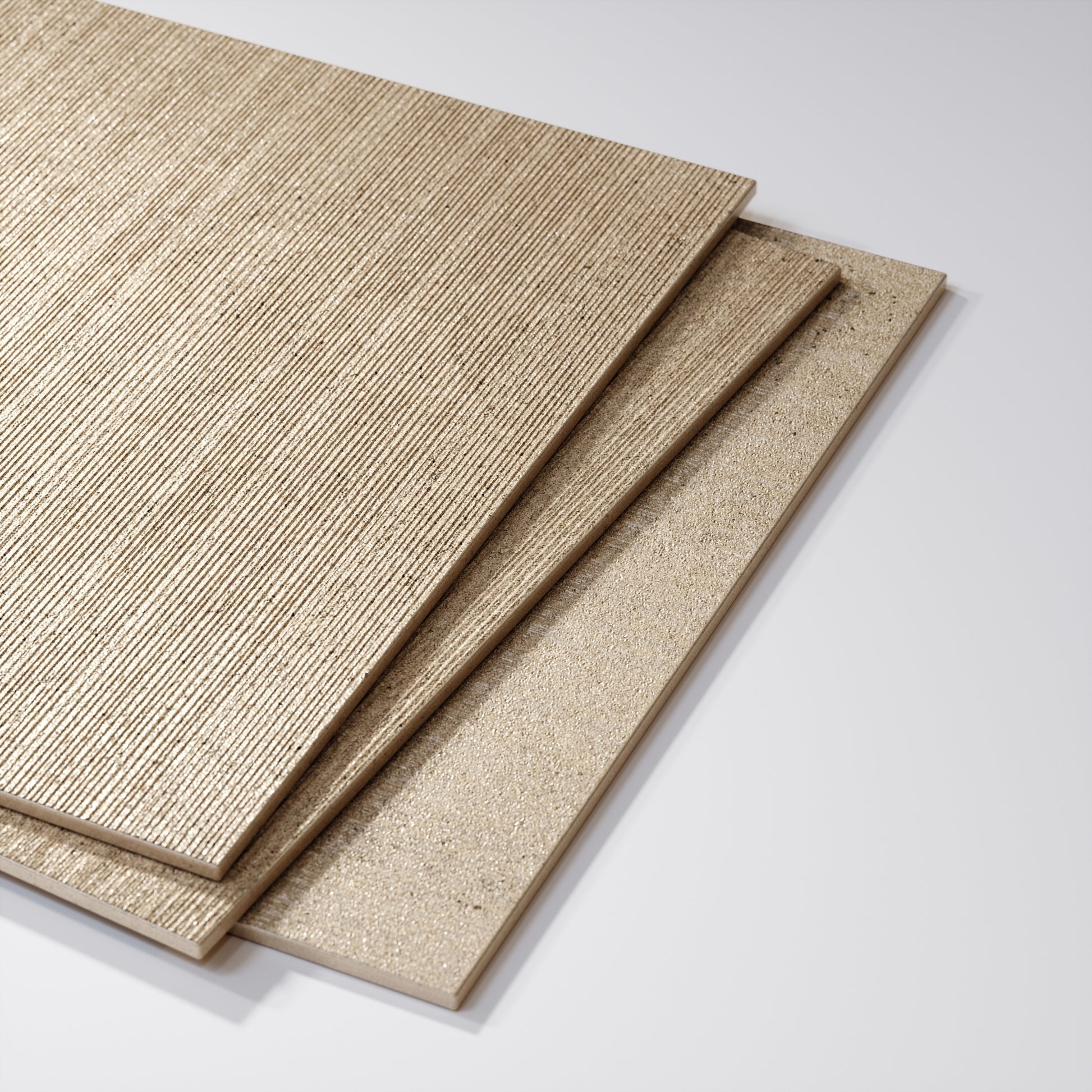 Porcini Beige Natural Stone Textured Porcelain Wall Tile 600 x 600mm