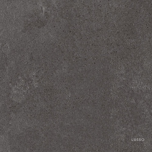 Porcini Nero Natural Stone Porcelain Wall or Floor Tile 600 x 600mm