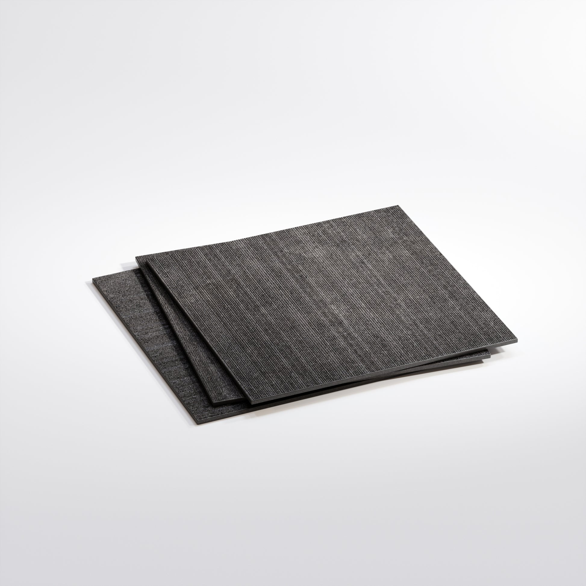 Porcini Nero Natural Stone Textured Porcelain Wall Tile 600 x 600mm