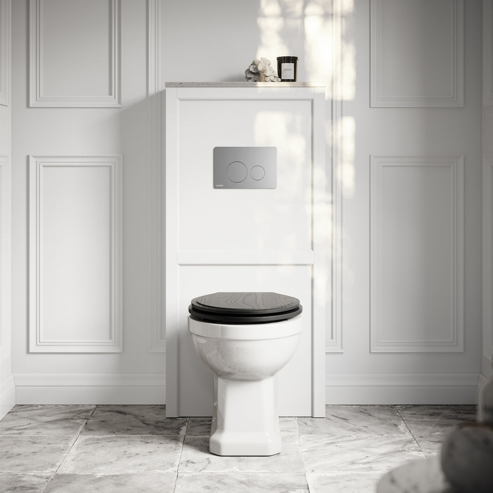 Portland Traditional Toilet Suite - Back To Wall Design | LUSSO