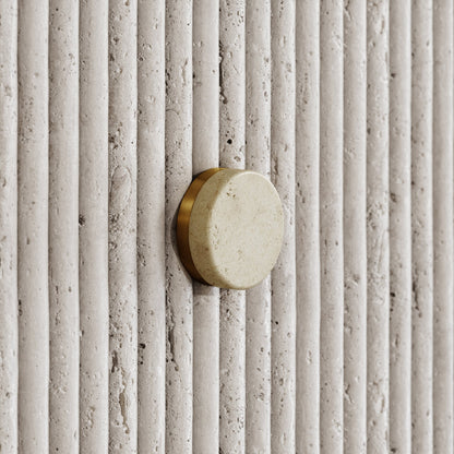 Porto Shower System (Brushed Gold & Crema Marfil Marble)