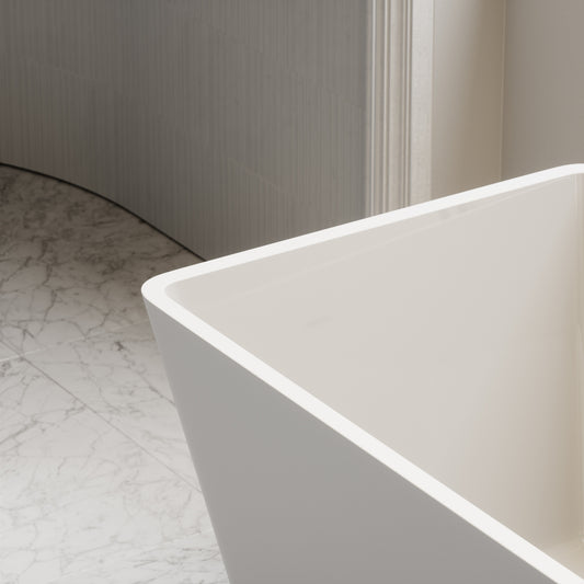 Quadrato Freestanding Stone Bath 1500mm
