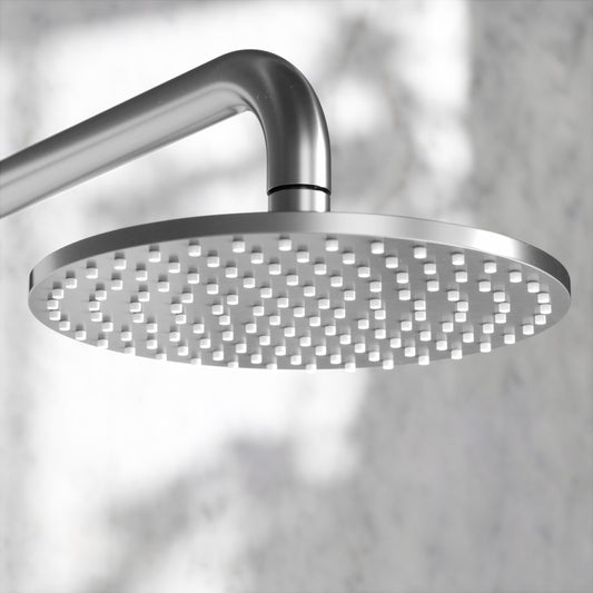 Regal Brushed Stainless Crosshead Thermostatic 2-Way Mixer Shower System