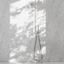Regal Brushed Stainless Crosshead Thermostatic 2-Way Mixer Shower System