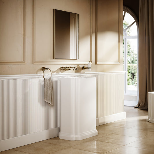 Reverie Freestanding Stone Basin 660mm