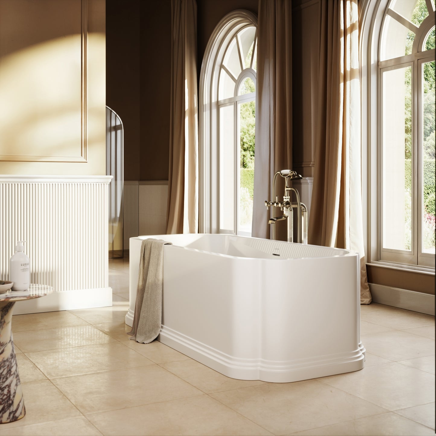 Reverie Freestanding Stone Bath 1756mm