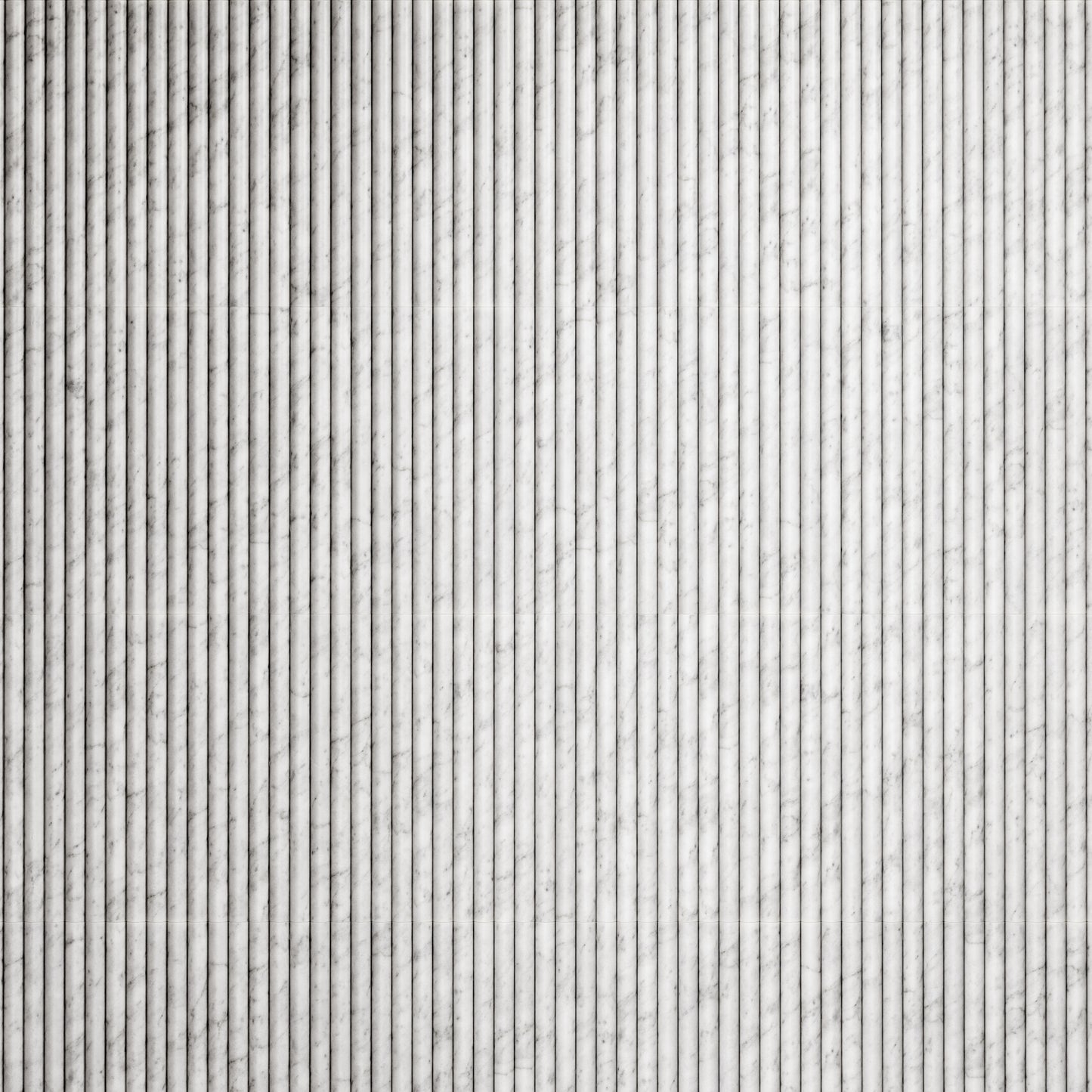 Romano Fluted Carrara Marble Mosaic Wall Tile
