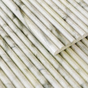 Romano Fluted Jade Green Marble Mosaic Wall Tile 300 x 300mm