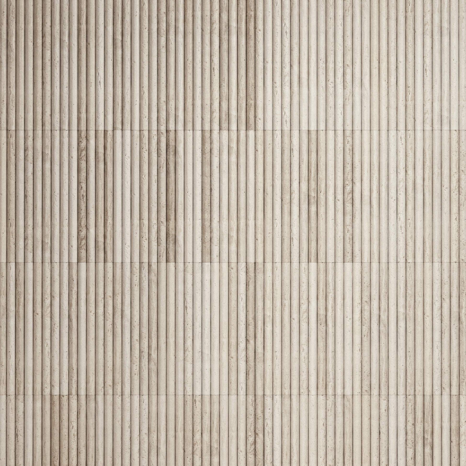 Romano Fluted Travertine Stone Mosaic Wall Tile
