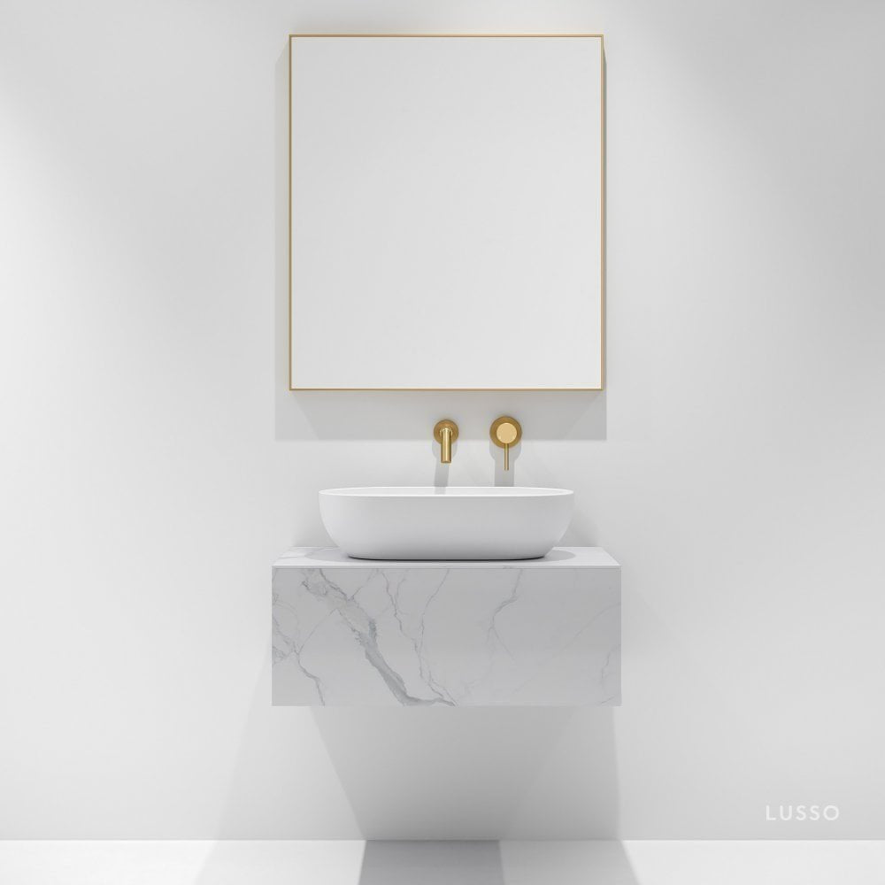 Salvator Carrara Porcelanosa Bathroom Vanity Unit 750mm