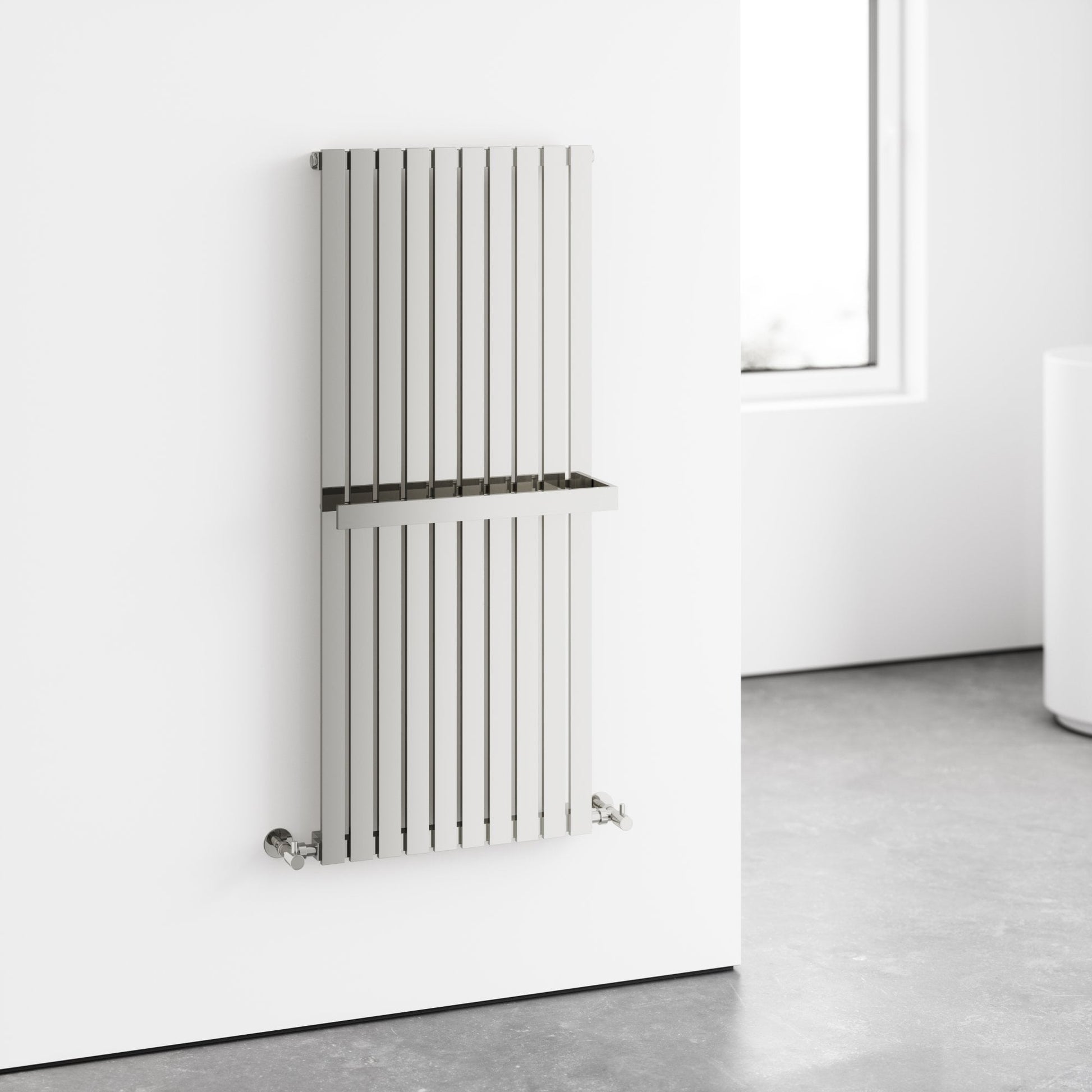 Savino Polished Stainless Designer Radiator