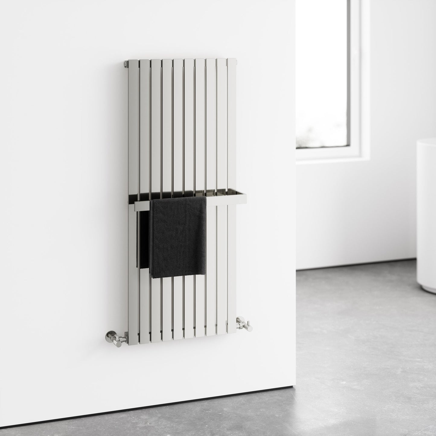 Savino Polished Stainless Designer Radiator