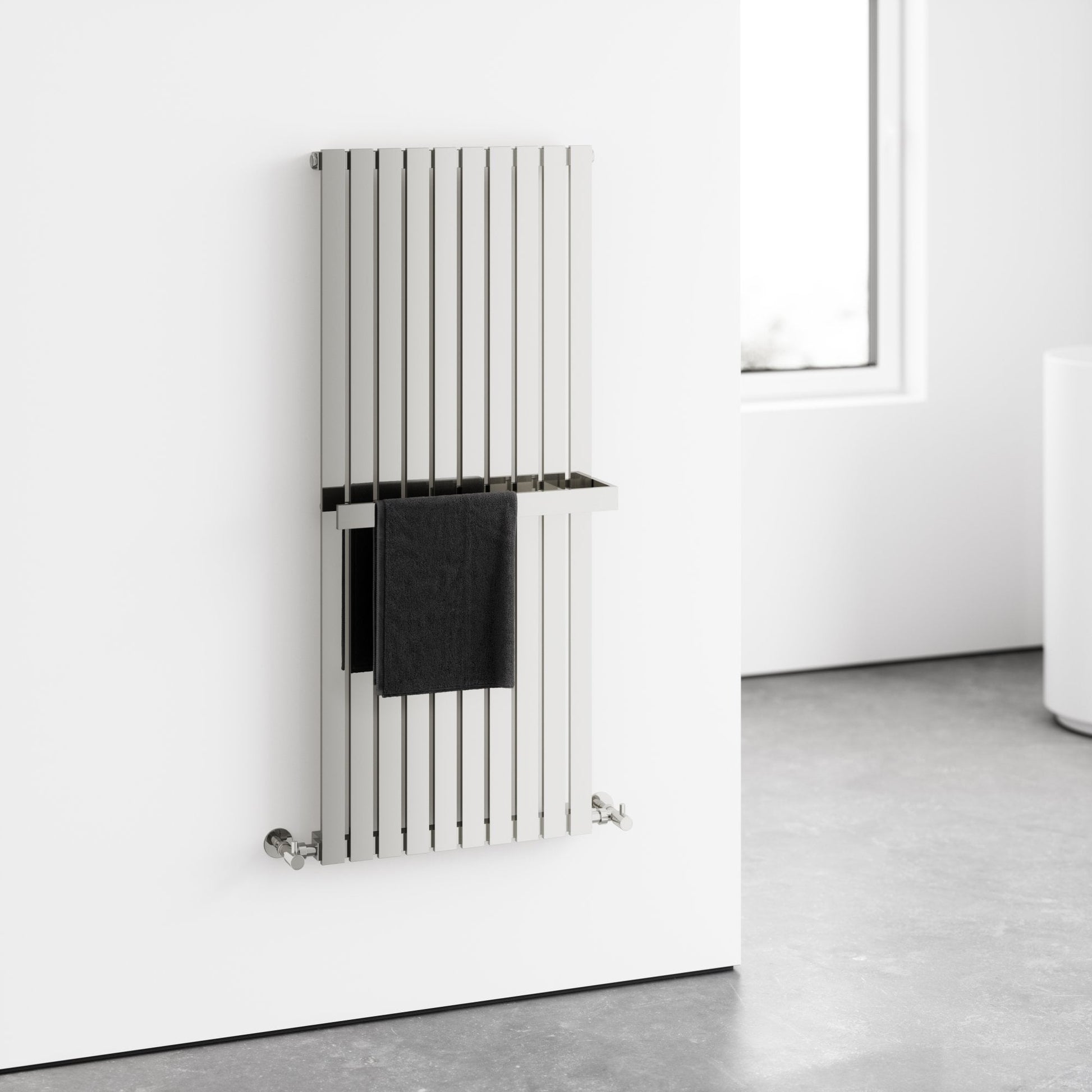 Savino Polished Stainless Designer Radiator
