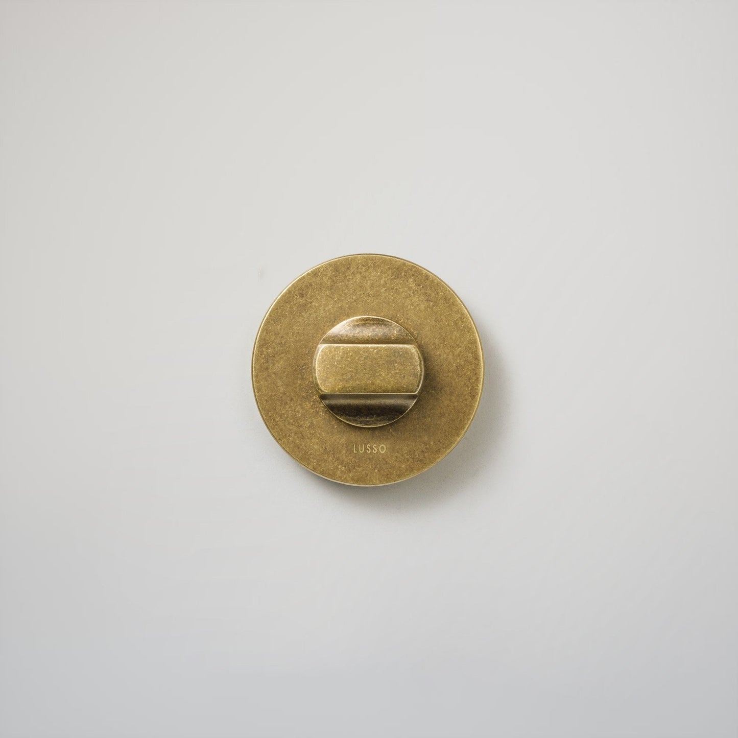 Savoy Aged Bronze WC Thumbturn with Latch