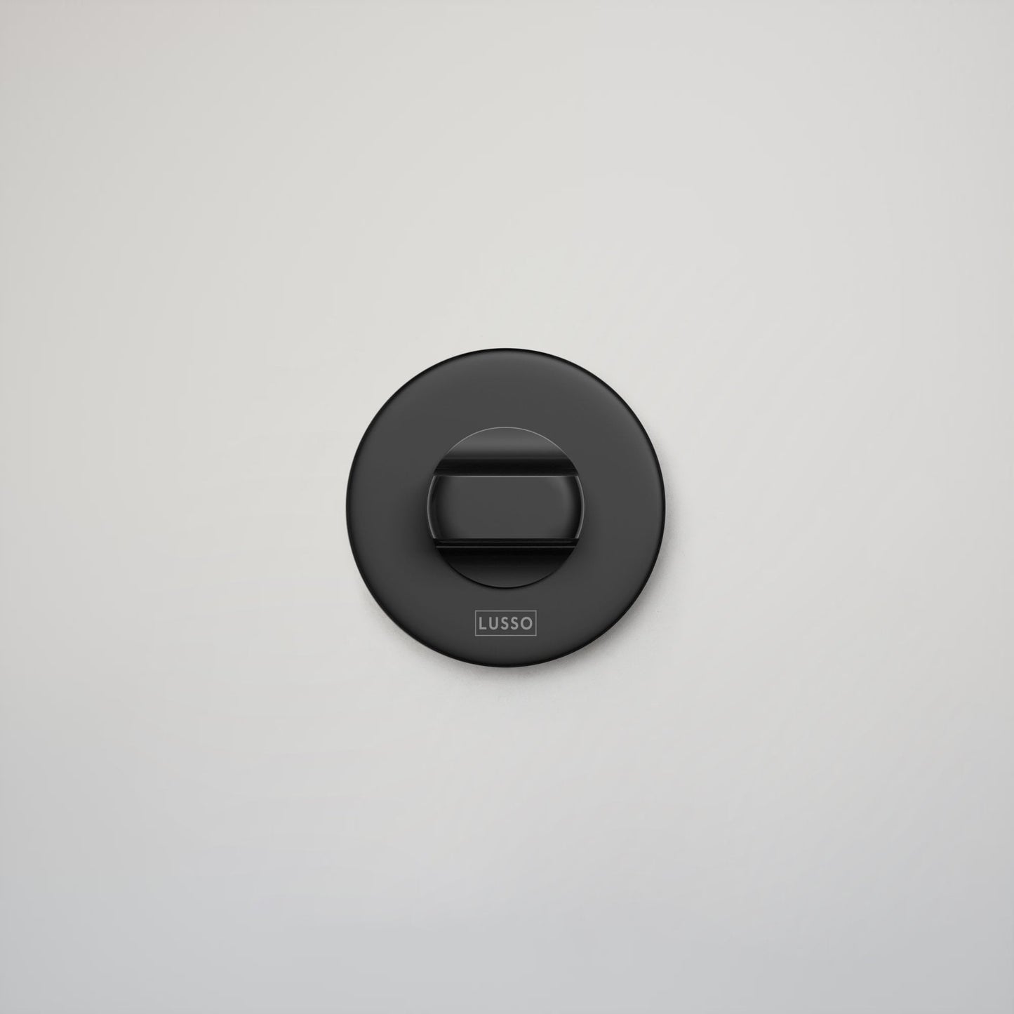 Savoy Matte Black WC Thumbturn with Latch