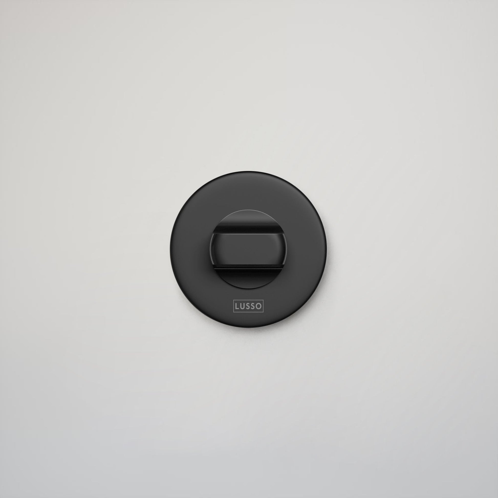 Savoy Matte Black WC Thumbturn with Latch