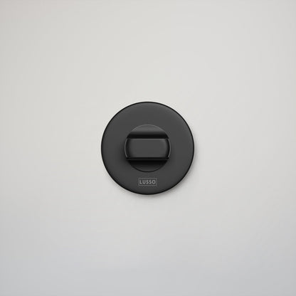 Savoy Matte Black WC Thumbturn with Latch