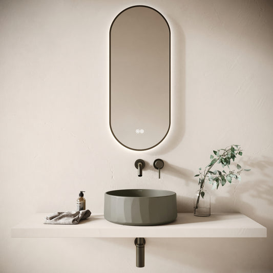 Scolpire Oyster Concrete Countertop Basin 420mm