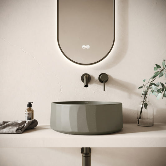 Scolpire Oyster Concrete Countertop Basin 420mm