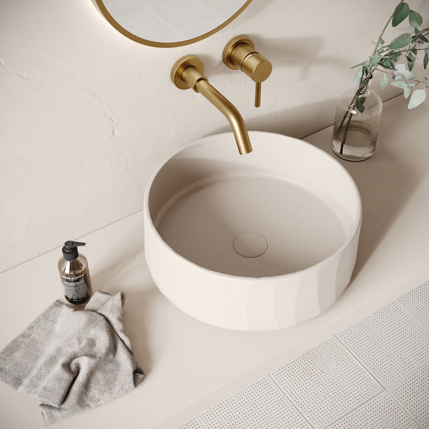 Scolpire Shore Concrete Countertop Basin 420mm