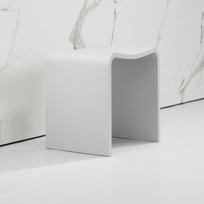 Scoop Stone Bathroom Shower Seat