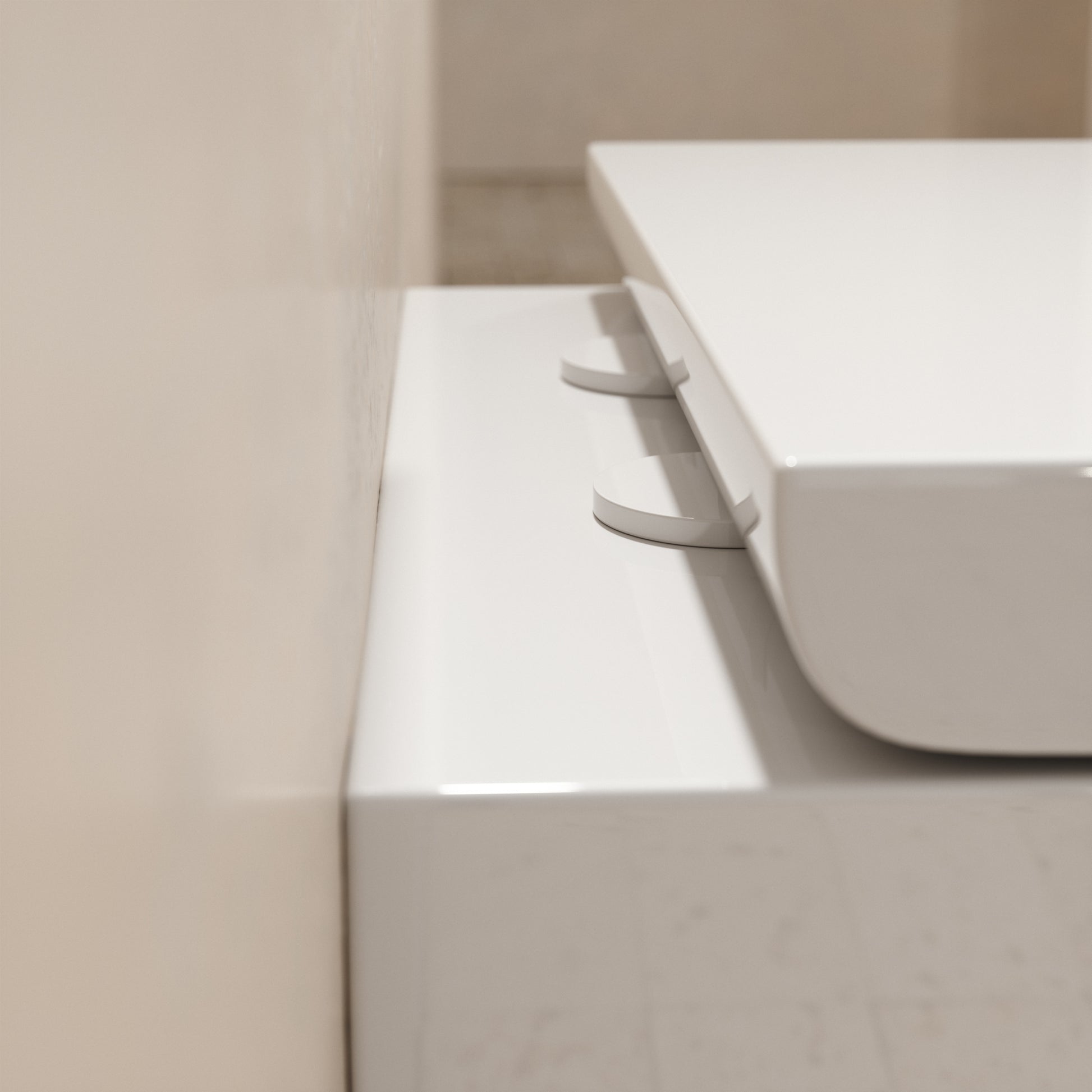 Senza Back To Wall Rimless Toilet with Concealed Cistern and Gunmetal Flush Plate