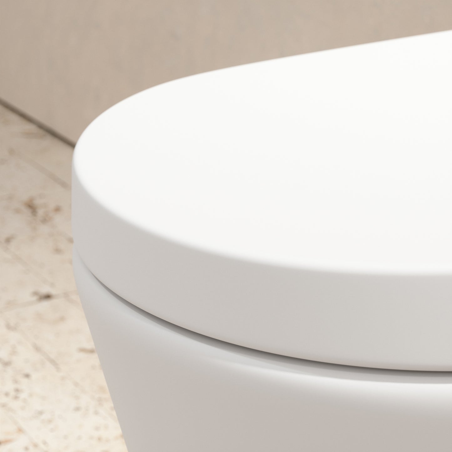 Senza Close Coupled Rimless Toilet with Soft Close Seat