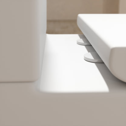 Senza Close Coupled Rimless Toilet with Soft Close Seat