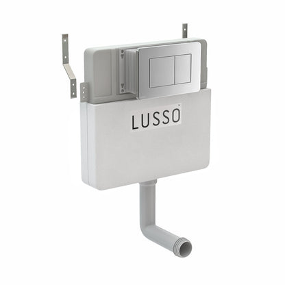 Senza Concealed Dual Flush Cistern with Flush Plate