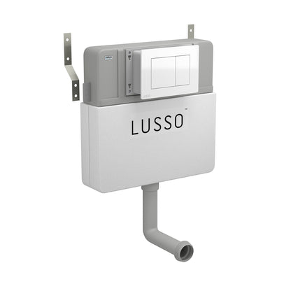Senza Concealed Dual Flush Cistern with Flush Plate