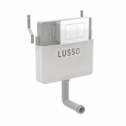 Senza Concealed Dual Flush Cistern with Flush Plate