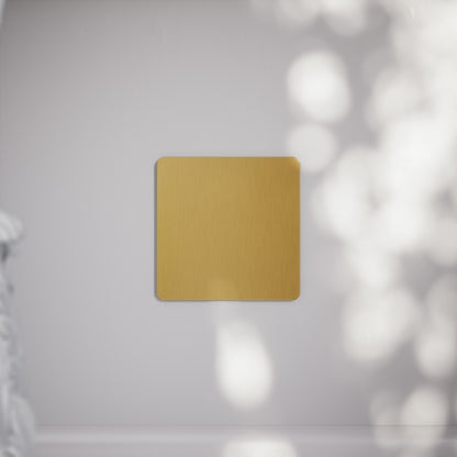 SlimTech Collection Brushed Gold Single Blank Plate