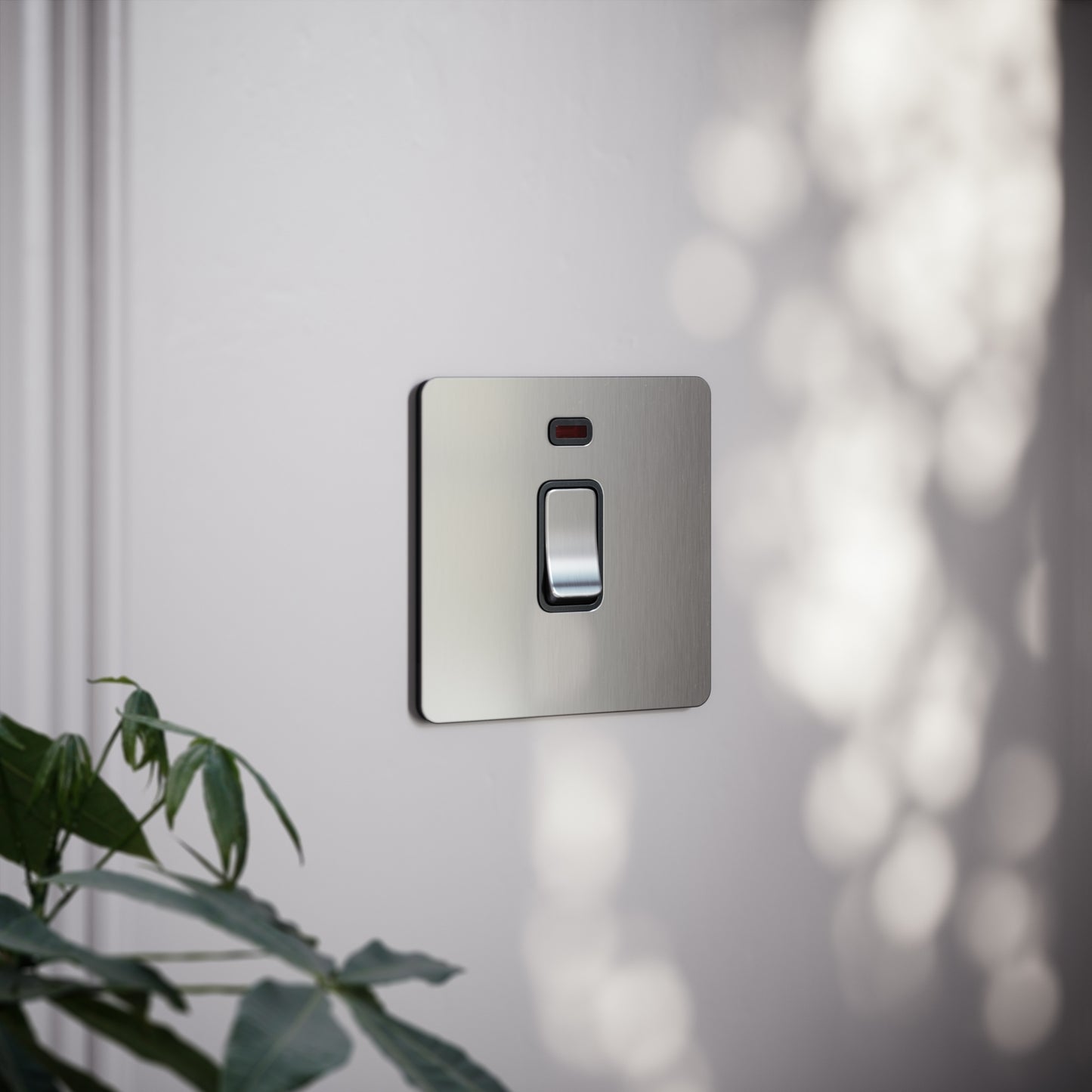 SlimTech Collection Brushed Stainless 20A Isolator Switch