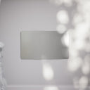SlimTech Collection Brushed Stainless Double Blank Plate
