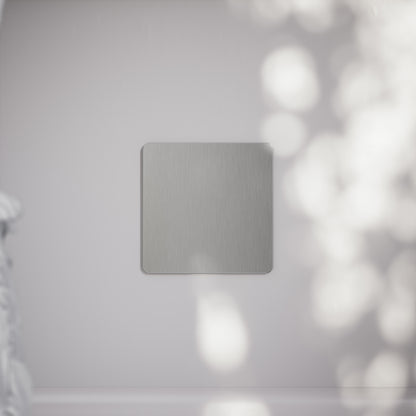 SlimTech Collection Brushed Stainless Single Blank Plate
