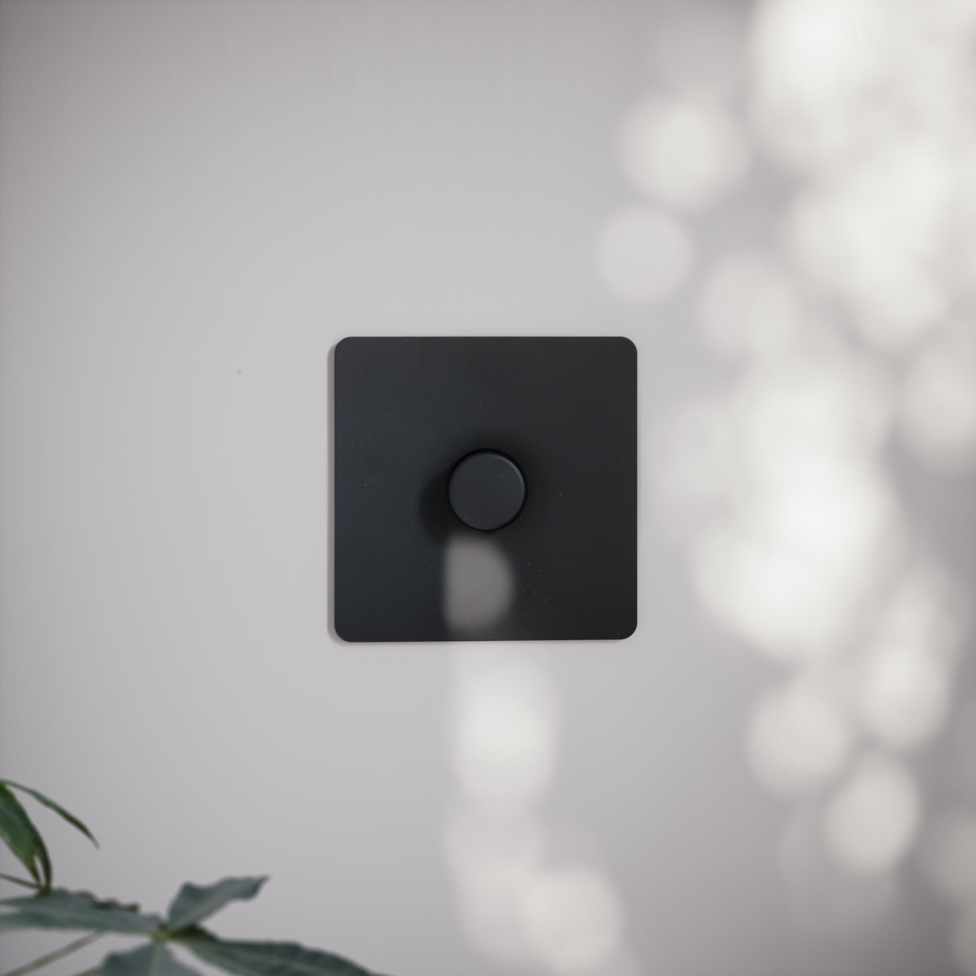 SlimTech Collection Matte Black 1 Gang 2 Way Dimmer Switch